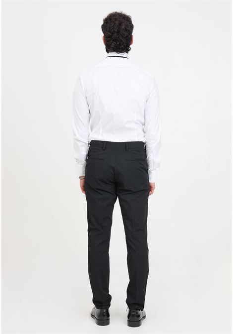 Pantaloni neri eleganti da uomo tuxedo style trousers SELECTED HOMME | 16091942BLACK